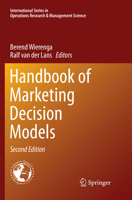 Handbook of Marketing Decision Models 3319569392 Book Cover