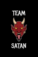 Team Satan: Liniertes Notizbuch A5  - Satan Teufel Notizheft I Satanist Okkult Baphomet Satanismus Geschenkidee 1696702887 Book Cover