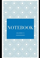 Notebook: 100 blank pages - blue 1705911641 Book Cover