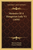 Memoirs Of A Hungarian Lady V1 1164923250 Book Cover