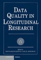 Data Quality in Longitudinal Research (European Network on Longitudinal Studies on Individual Development) 052138091X Book Cover