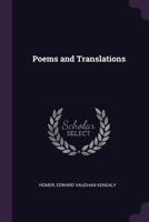 Poems and Translations 1341317374 Book Cover