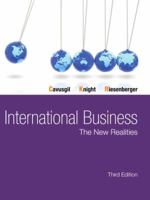 International Business: The New Realities 0273787063 Book Cover