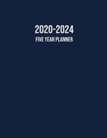 2020-2024 Five Year Planner: 2020-2024 Five Year Monthly Planner 60 months Calendar Appointment Notebook 1695671422 Book Cover