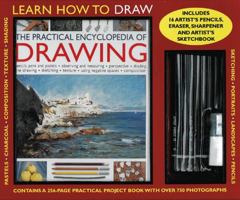 The Practical Encyclopedia of Drawing Kit: Learn How to Draw: A 256-Page Instruction Book, 15 Artist’s Pencils, Eraser, Sharpener and Artist’s Sketchbook 0754822427 Book Cover