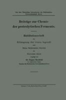 Beitrage Zur Chemie Der Proteolytischen Fermente 3662244802 Book Cover