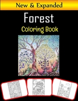 Forest Coloring Book: Amazing forest pictures, coloring and learning book with great fun and coloring skill building for kids (more than 100 B08JB9RS35 Book Cover