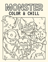Monster Coloring Book: Color & Fun B0CN72XGJ8 Book Cover