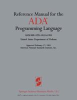 Reference Manual for the Ada Programming Language Ansi/Mil-Std-1815A-1983 0387908870 Book Cover