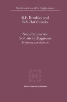 Non-Parametric Statistical Diagnosis 0792363280 Book Cover