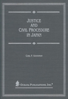 Justice and Civil Procedure in Japan 0379215217 Book Cover