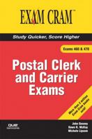 Postal Clerk and Carrier Exam Cram 0789735393 Book Cover
