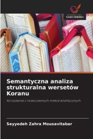 Semantyczna analiza strukturalna wersetów Koranu (Polish Edition) 6630144171 Book Cover