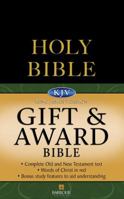 KJV Gift & Award Bible - Black 1597895156 Book Cover