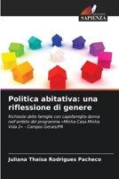 Politica abitativa: una riflessione di genere (Italian Edition) 6209967205 Book Cover