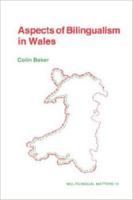 Aspects Bilingualism Wales 0905028503 Book Cover