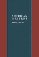 American Writers - Supplement VIII (American Writers) 0684312301 Book Cover