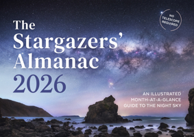 The Stargazers' Almanac: An Illustrated Month-At-A-Glance Guide to the Night Sky: 2026 1782509453 Book Cover
