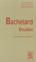 Gaston Bachelard: Etudes 2711600467 Book Cover