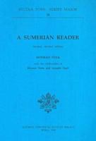 A Sumerian Reader (Studia Pohl) 8876536108 Book Cover