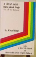 A Great Saint - Baba Jaimal Singh 0942735277 Book Cover