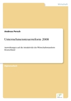 Unternehmensteuerreform 2008 383665606X Book Cover