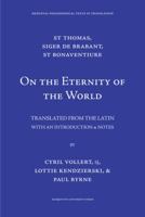 On the Eternity of the World 0874622166 Book Cover