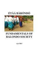 Fundamentals of Balondo Society 1634985834 Book Cover