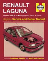 Renault Laguna Petrol and Diesel (1994-2000) Service and Repair Manual (Haynes Service & Repair Manuals) 1859605990 Book Cover