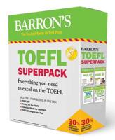 TOEFL iBT Superpack: 4 Books + Practice Tests + Audio Online 1438078846 Book Cover
