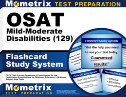 OSAT Mild-Moderate Disabilities (129) Flashcard Study System: CEOE Test Practice Questions and Exam Review for the Certification Examinations for ... / Oklahoma Subject Area Tests 1516709977 Book Cover