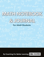 Math Notebook and Journal For Adult Students 1088063101 Book Cover