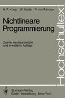 Nichtlineare Programmierung 3540093435 Book Cover