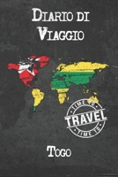 Diario di Viaggio Togo: 6x9 Diario di viaggio I Taccuino con liste di controllo da compilare I Un regalo perfetto per il tuo viaggio in Togo e per ogni viaggiatore 1675040710 Book Cover