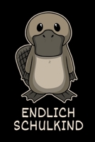 Endlich Schulkind: Ein tolles Taschenbuch zur Einschulung in die Erste Klasse als �bung f�r das Alphabet, die Zahlen 0 - 9 und f�r Notizen 1795582944 Book Cover