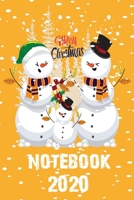 Merry Christmas Notebook 2020: Notebook / Journal Gift (6x9 - 110 pages) 1670559742 Book Cover