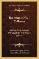 The Poems of J. J. Callanan 1017522472 Book Cover