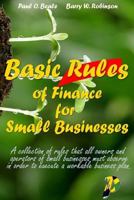 Basic Rules of Finance for Small Businesses 153467795X Book Cover