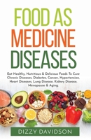 Food as Medicine Diseases: Natural Cure Healings with Healthy, Delicious & Nutritious Foods, To Prevent Common Illness, Because, You Are What You Eat. B08YQCQR3P Book Cover