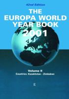 Europa World Year Bk 2001 V2 1857430999 Book Cover