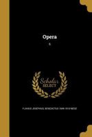 Opera; 6 1371384215 Book Cover