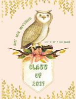 Dot Grid Notebook: Class of 2019, Large 8.5" x 11", 100 pages 1720557993 Book Cover