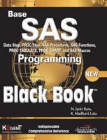 Base SAS Programming Black Book 8177227696 Book Cover