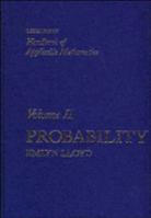 Handbook of Applicable Mathematics: Volume 2, Probability 0471278211 Book Cover