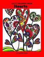 Adult Coloring Book: Hearts 1523457260 Book Cover