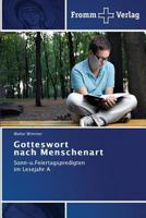 Gotteswort Nach Menschenart 3841604188 Book Cover