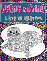 Leone marino - Libro da colorare ✏️ B088N7ZGNT Book Cover