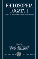 Philosophia Togata: Essays on Philosophy and Roman Society 0198150857 Book Cover