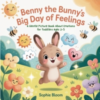 Benny the Bunny's Big Day of Feelings: A Gentle Picture Book About Emotions for Toddlers Ages 2-5 2487734523 Book Cover