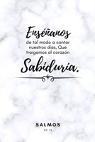 Salmos 90: 12: Sabiduria B0851LJZZY Book Cover